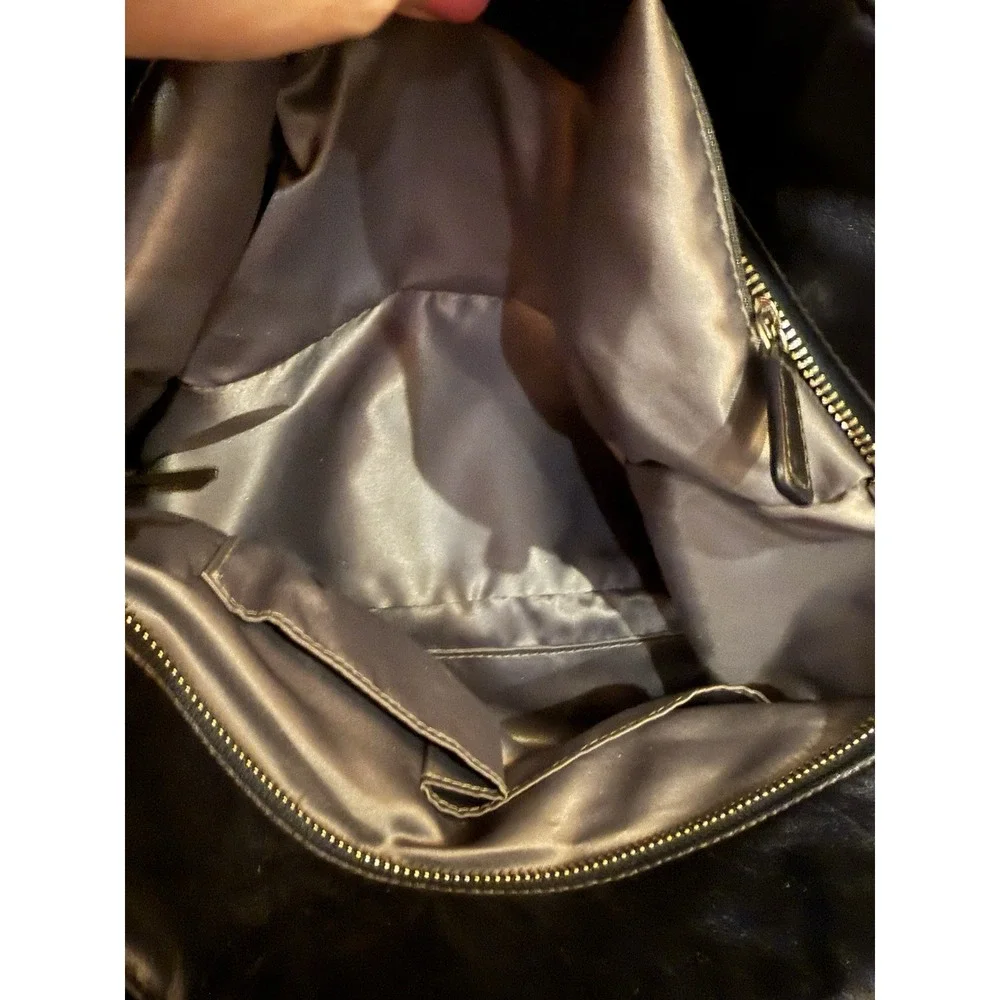 Coach East-West Zip Top‎ Handbag Sapphire Blue With Silver Hardware F17722